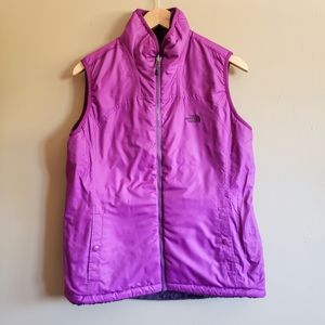 The North Face Mossbud Reversible vest purple